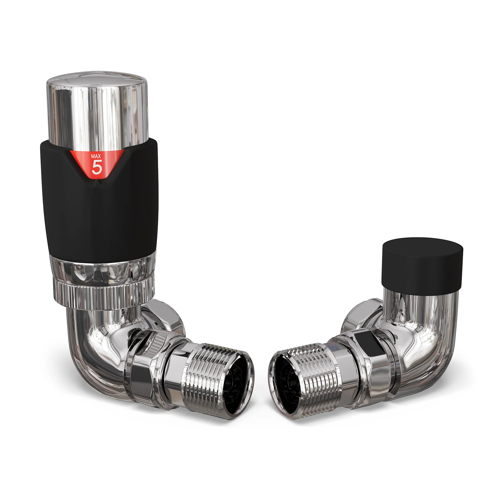 Corner valves